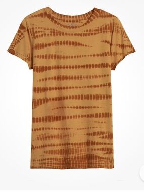 Athleta Tuscan Gold 100% cotton Tee
